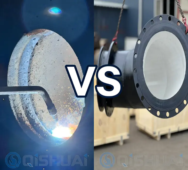 山東 Qishuai の詳細な分析: あらゆる業界の高摩耗条件に適した炭化クロムオーバーレイパイプとアルミナセラミックライニングパイプの選択ガイド